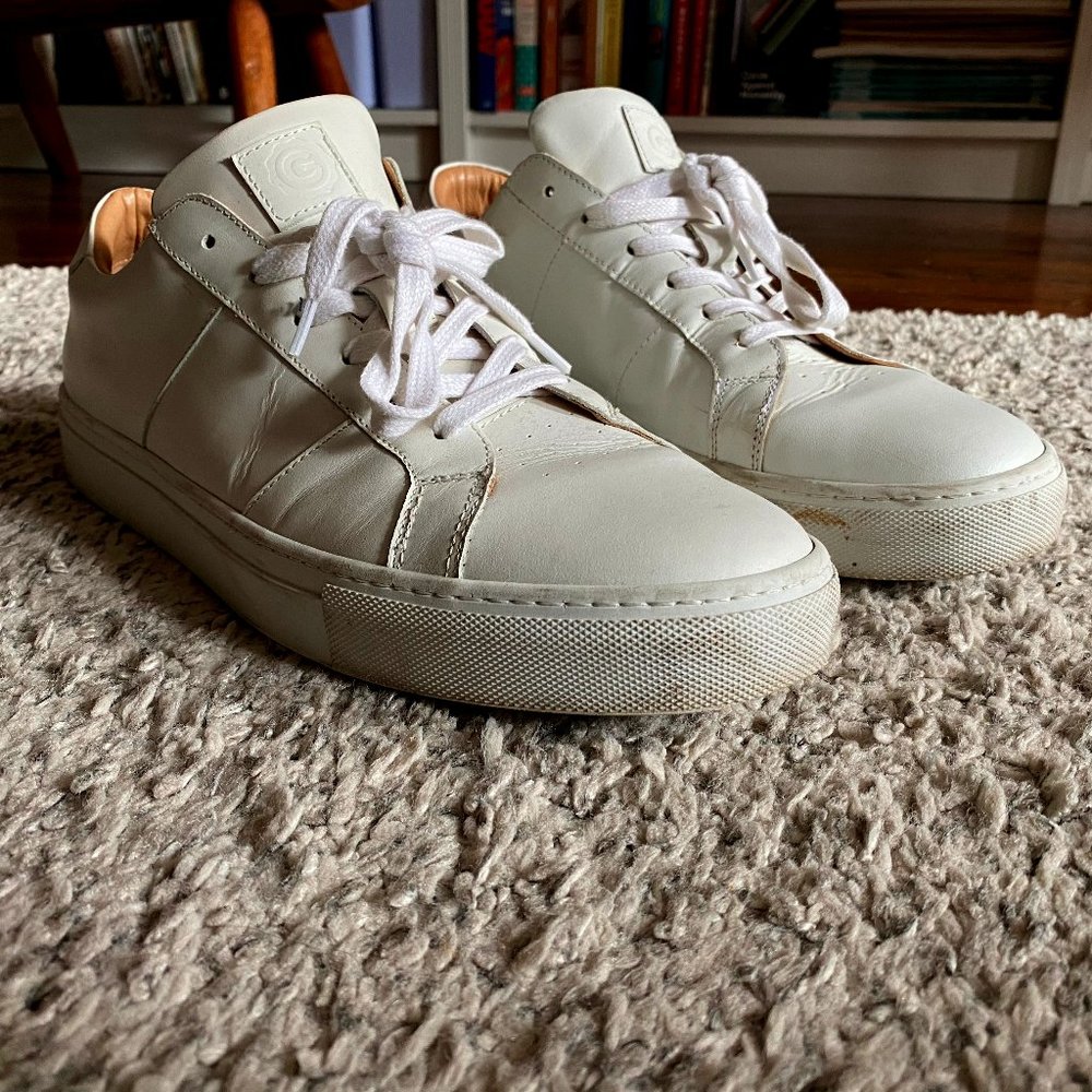 Greats Royale in White Leather Size 11